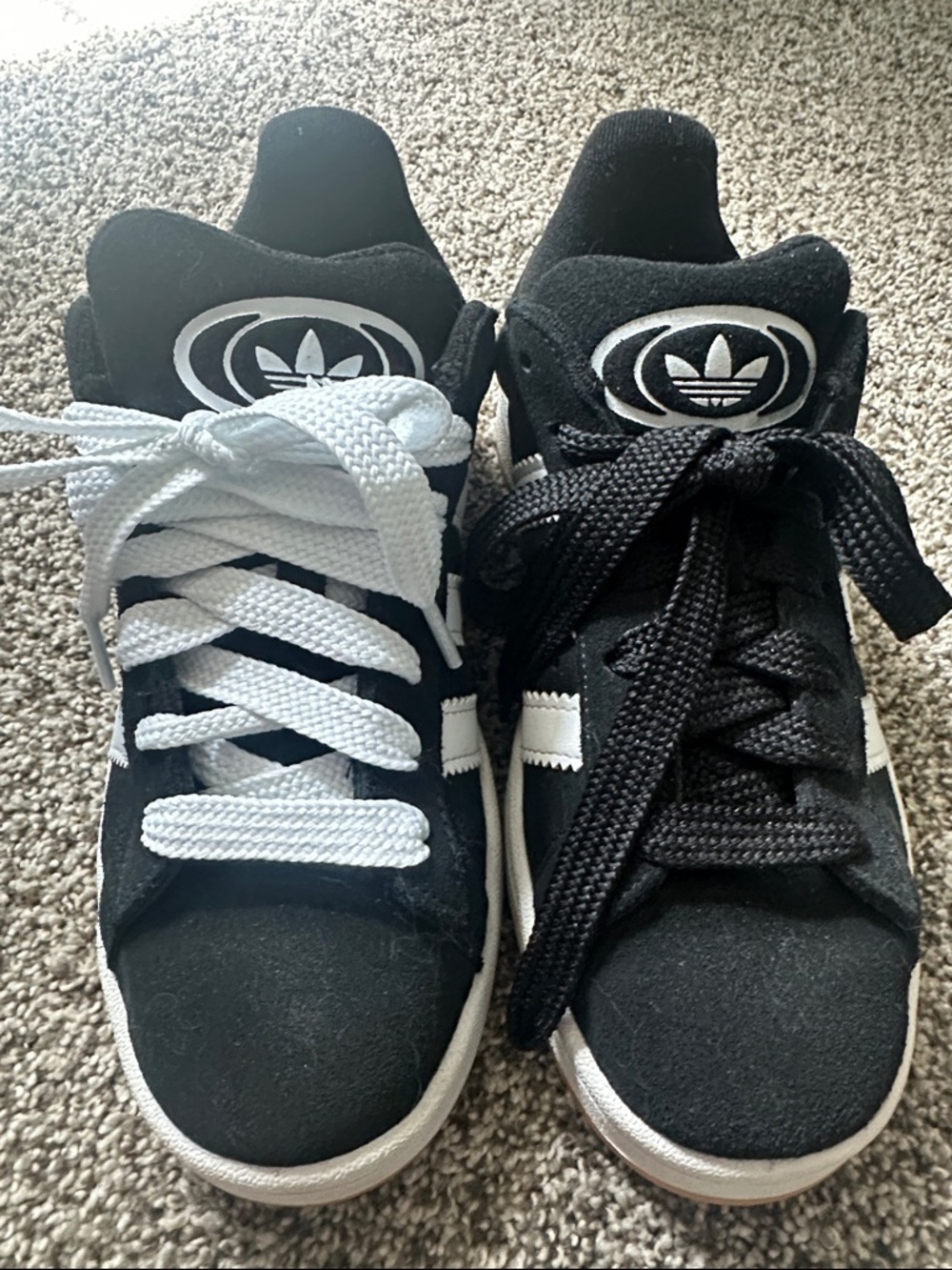 Youth/womens Adidas Campus size 5.5